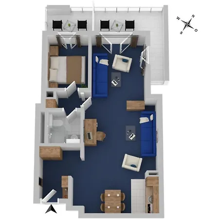 Apartment Modernes 5-sterne-apartment - Herzog Barnim *